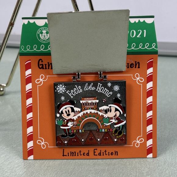 Other - Disney Pin Gingerbread Collection Boardwalk Limited Edition Mickey WDW 2021